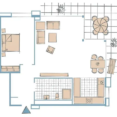 דירה Duenenpark-heiligenhafen-haus-ostseeduene-wohnung-4-backbord הייליגנהאפן